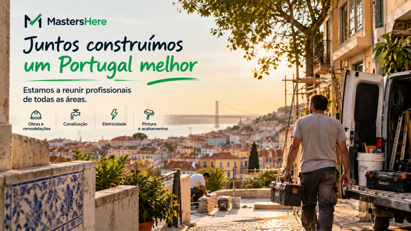 Estamos a formar a rede MastersHere em Portugal — junte-se desde o início